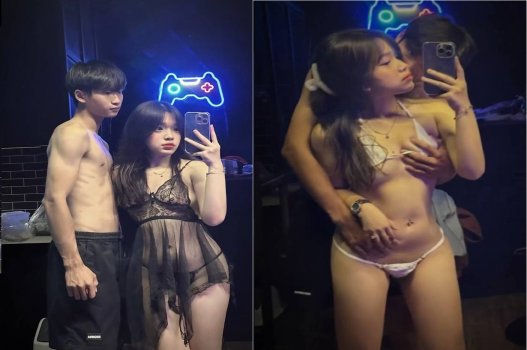 Cặp đôi nóng bỏng trên mạng xã hội khoe khoảnh khắc thân mật