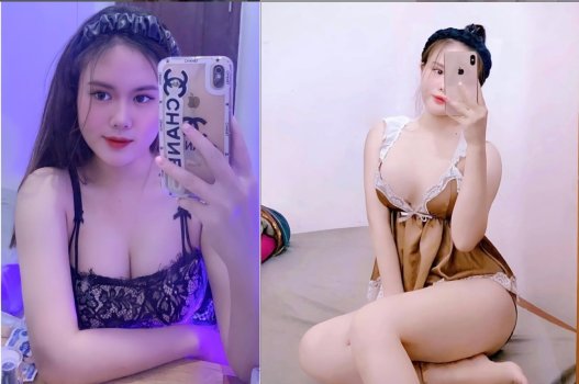 Bộ ngực trắng bóng hấp dẫn bỏ chồng trên giường