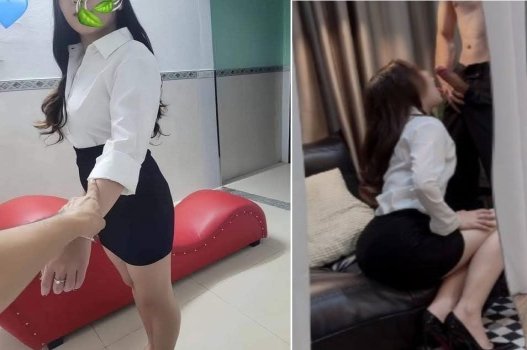 Giám khốc cùng tụ phòng đi chơi gái bắt gặp thư ký