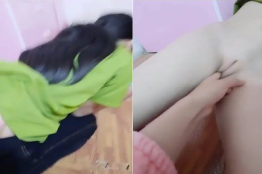 Đi học bài sang nhà cô giáo, tụt quần em ra lấy không đậu vào
