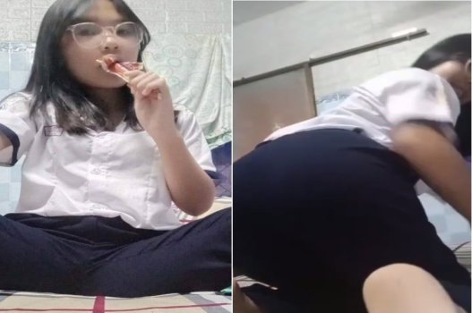 Nữ sinh với mông quyến rũ luôn khao khát tình dục