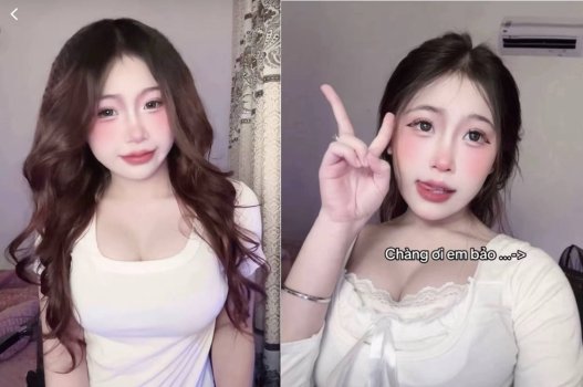 Thỏ baby trắng ngon trong video khiêu dâm của TikToker