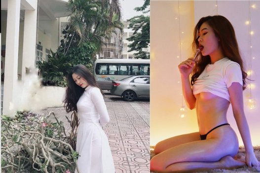 Thùy Nguyễn đầy dục vọng khoe bộ ngực giữa địa điểm công cộng